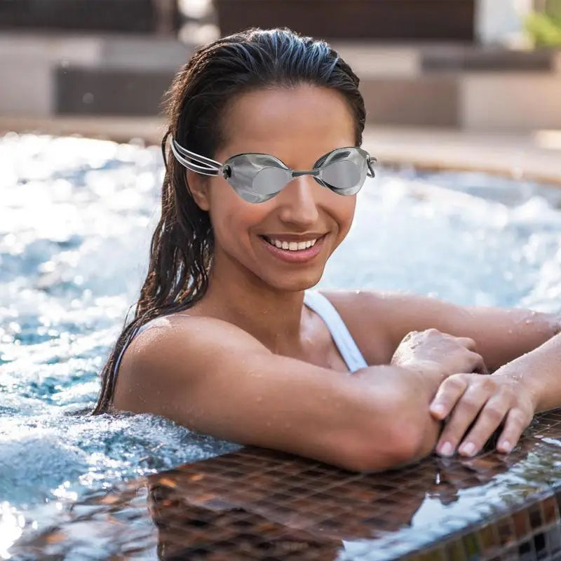 Professional Swimming Goggles Adult Kids Goggles Diving Tool Pool Gear No Leaking Surfing Eyewear Eye Protection Glasses AntiFog