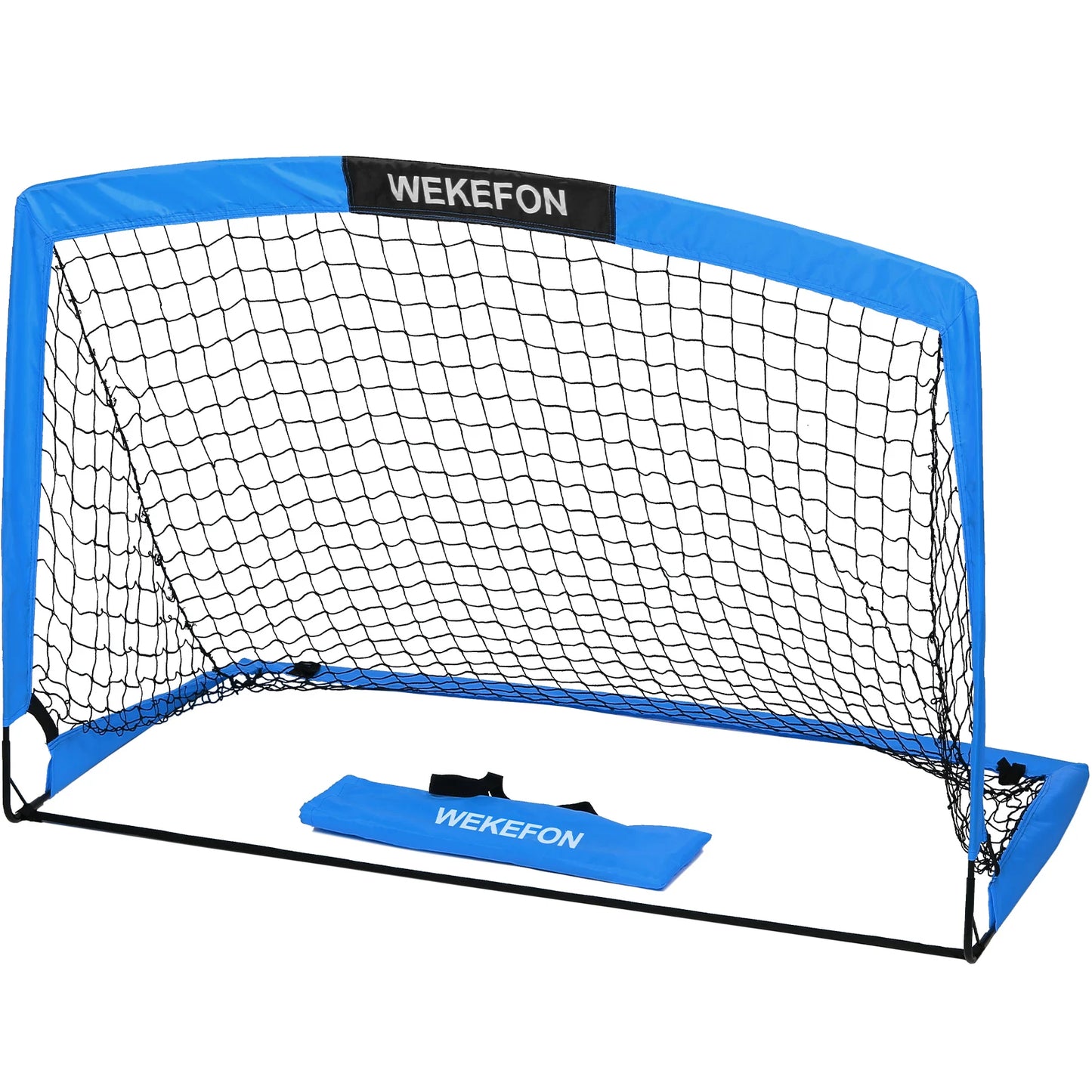 Soccer Goal 5 Feet x 3.1 Feet Portable Soccer Net with Carry Bag for Backyard Games and Training for Adults Youth Kids Soccer Practice