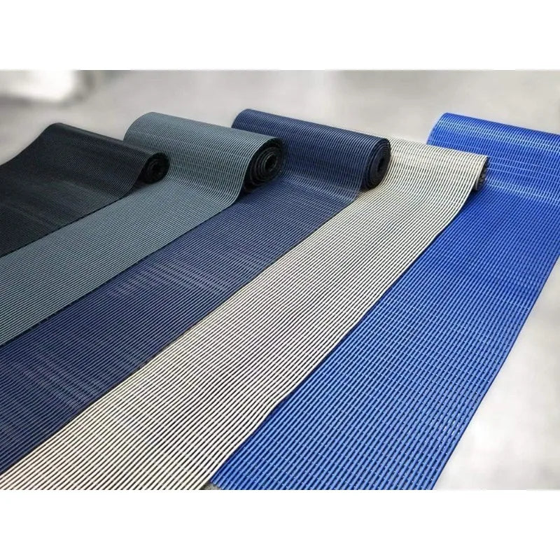 VinGrate Mat Wet Area Floor Matting for Swimming Pool Shower,Locker Room Bathroom Sauna SPA 4-Way Water Drain Indoor