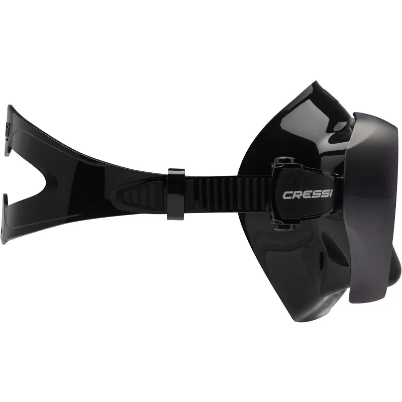 Cressi Anti-Fog Wide View Single Lens Scuba Diving and Freediving Masks A1