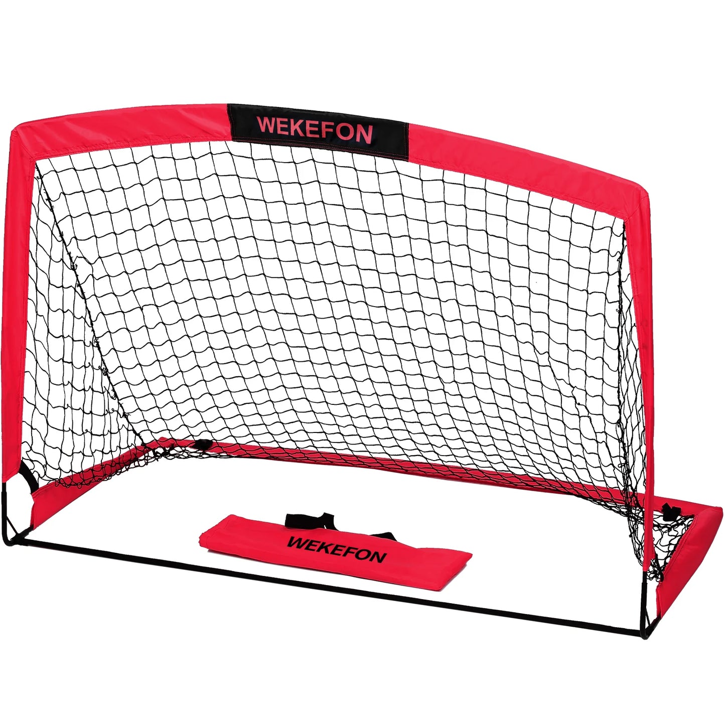 Soccer Goal 5 Feet x 3.1 Feet Portable Soccer Net with Carry Bag for Backyard Games and Training for Adults Youth Kids Soccer Practice