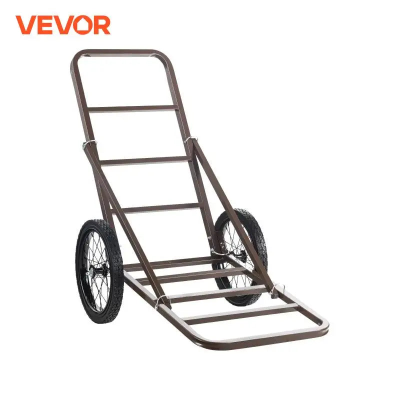 VEVOR Deer Cart 300 Pounds Capacity Folding Game Cart Heavy Duty Accessories Utility Gear Dolly for Hunting Fishing Hiking