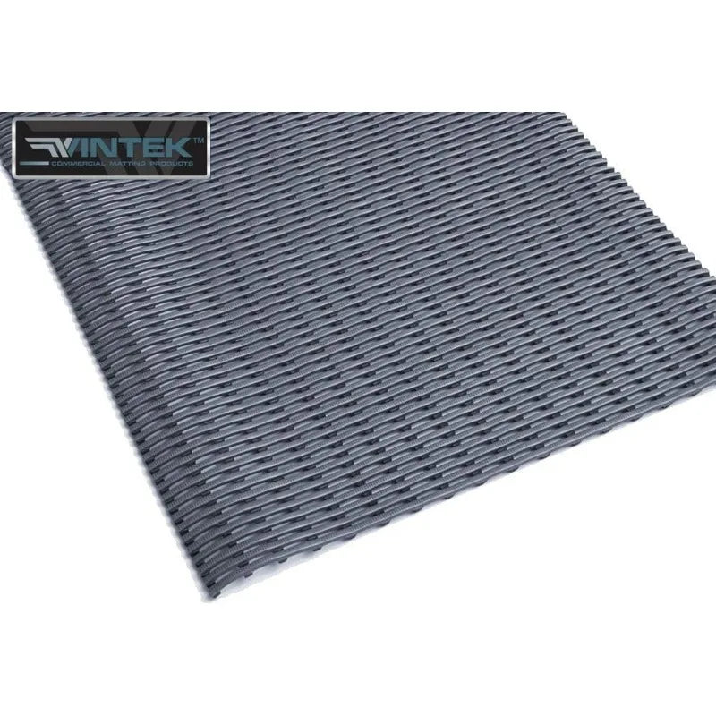 VinGrate Mat Wet Area Floor Matting for Swimming Pool Shower,Locker Room Bathroom Sauna SPA 4-Way Water Drain Indoor