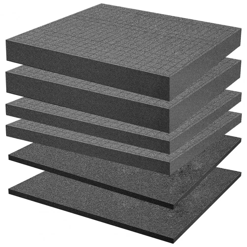 Pick Apart Foam For Toolbox Pre Cutting Foam Insert Pluck Sponge Pre Cut Shadow Foam For Hard Flight Case Tool Organizer