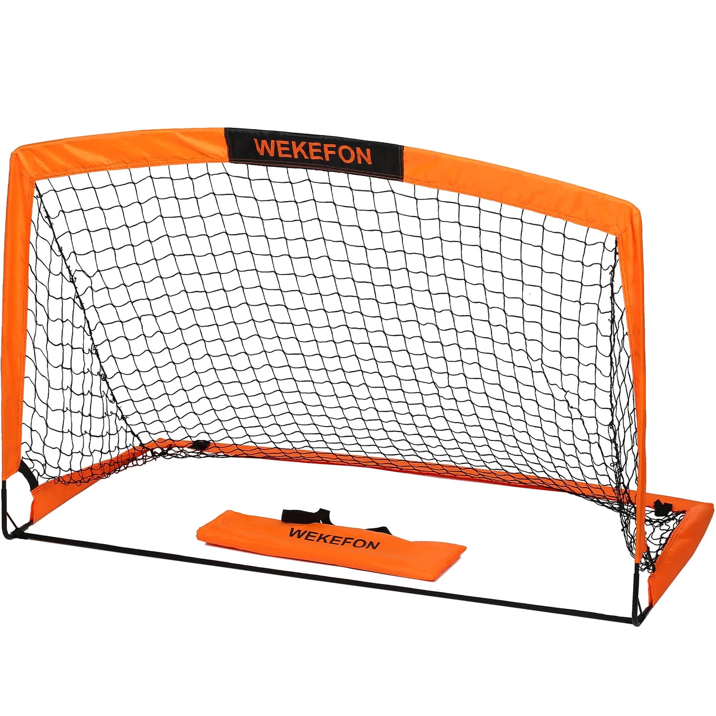 Soccer Goal 5 Feet x 3.1 Feet Portable Soccer Net with Carry Bag for Backyard Games and Training for Adults Youth Kids Soccer Practice