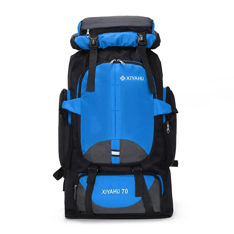 High Capacity 70L Hiking Backpack for Men and Women Waterproof Camping Travel Bag