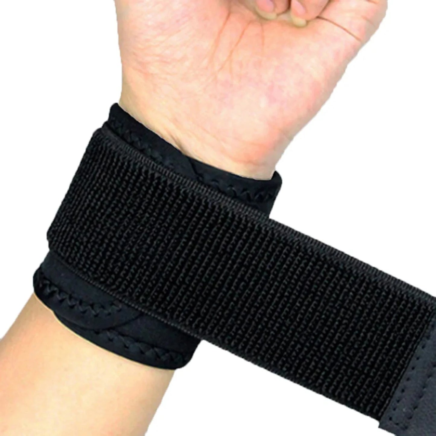 1PC Adjustable Soft Wristbands Wrist Support Bracers for Gym Sports Basketball Carpal Protector Breathable Wrap Band Strap