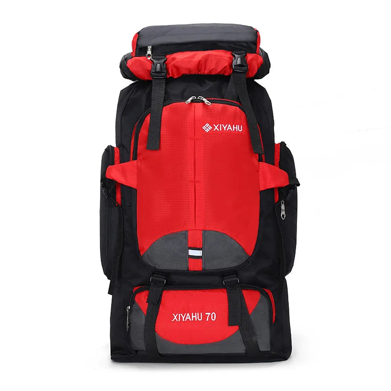 High Capacity 70L Hiking Backpack for Men and Women Waterproof Camping Travel Bag