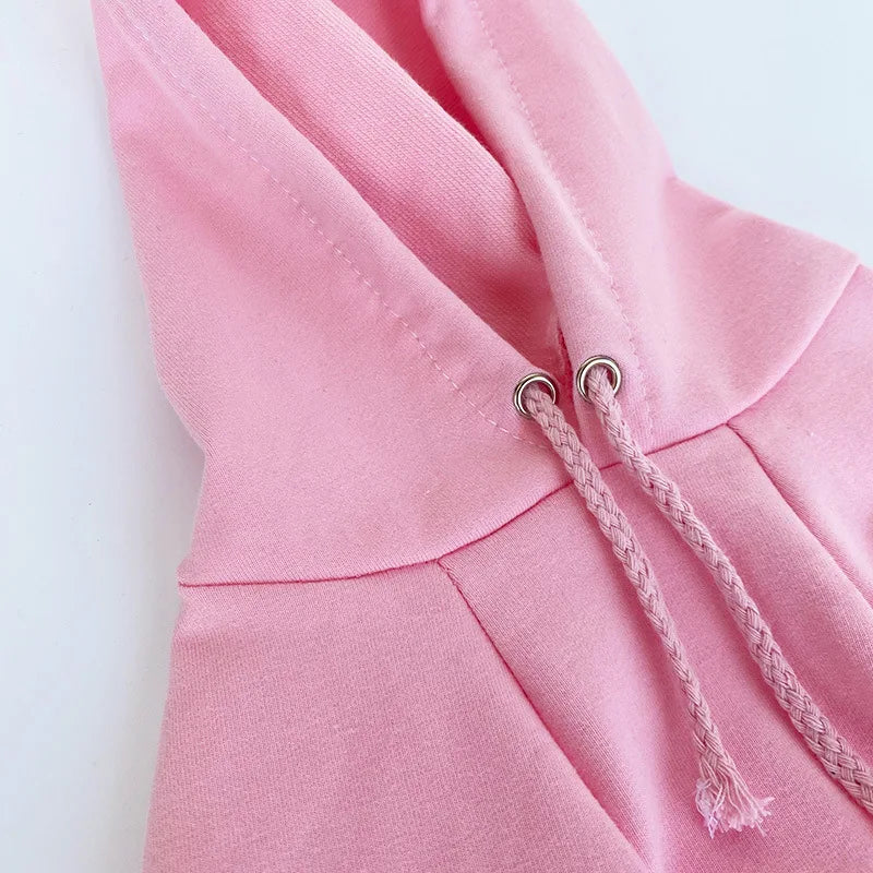 Wholesale Pet Dog Clothes Luxury Cotton Small Medium Large Big Plain Winter Warm Pet Dog Clothes Hoodie for Dogs