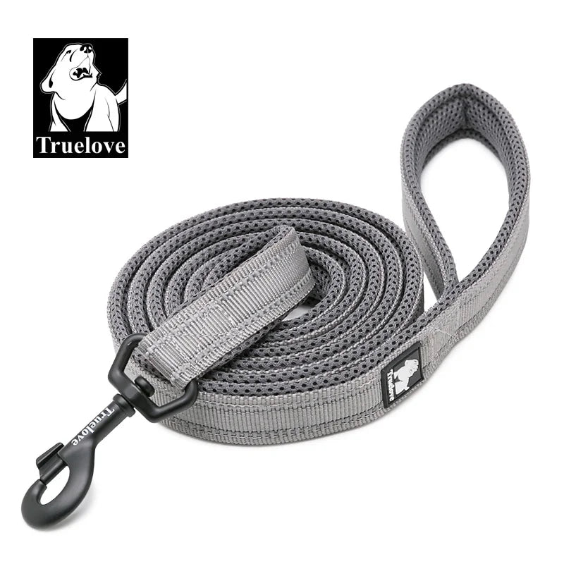 Truelove Soft Mesh Nylon Dog Leash Double Thickness Reflective Safe Walking Training Pet Lead TLL2112