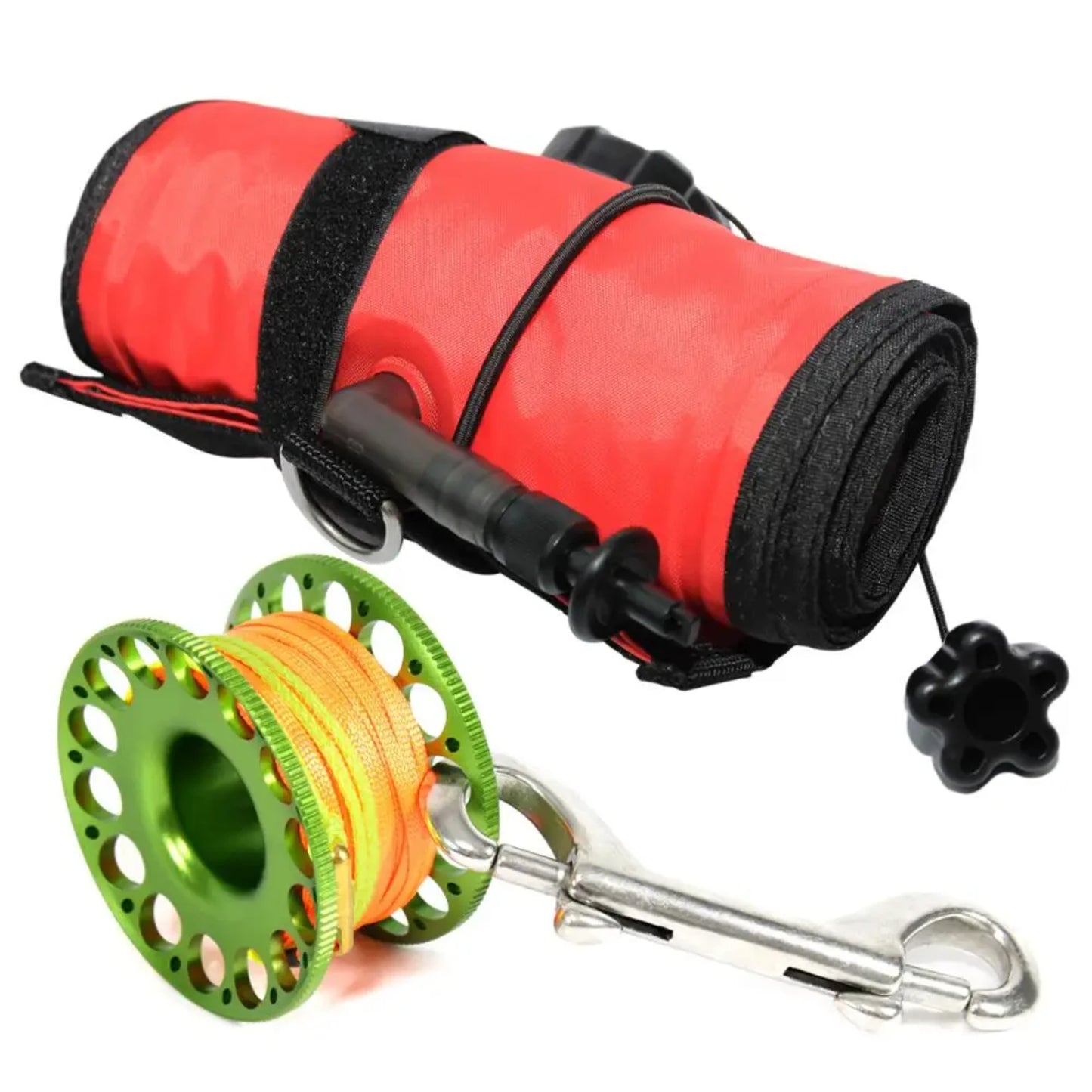 Scuba Diving Buoy Set 1.2m 1.5m 1.8m Colorful Safety Float