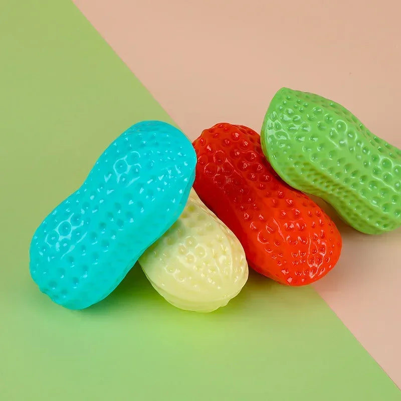 TPR Pet Dog Interactive Teeth Bite Toy Training Puzzle Supplies Peanut Stick Grinding Resistant
