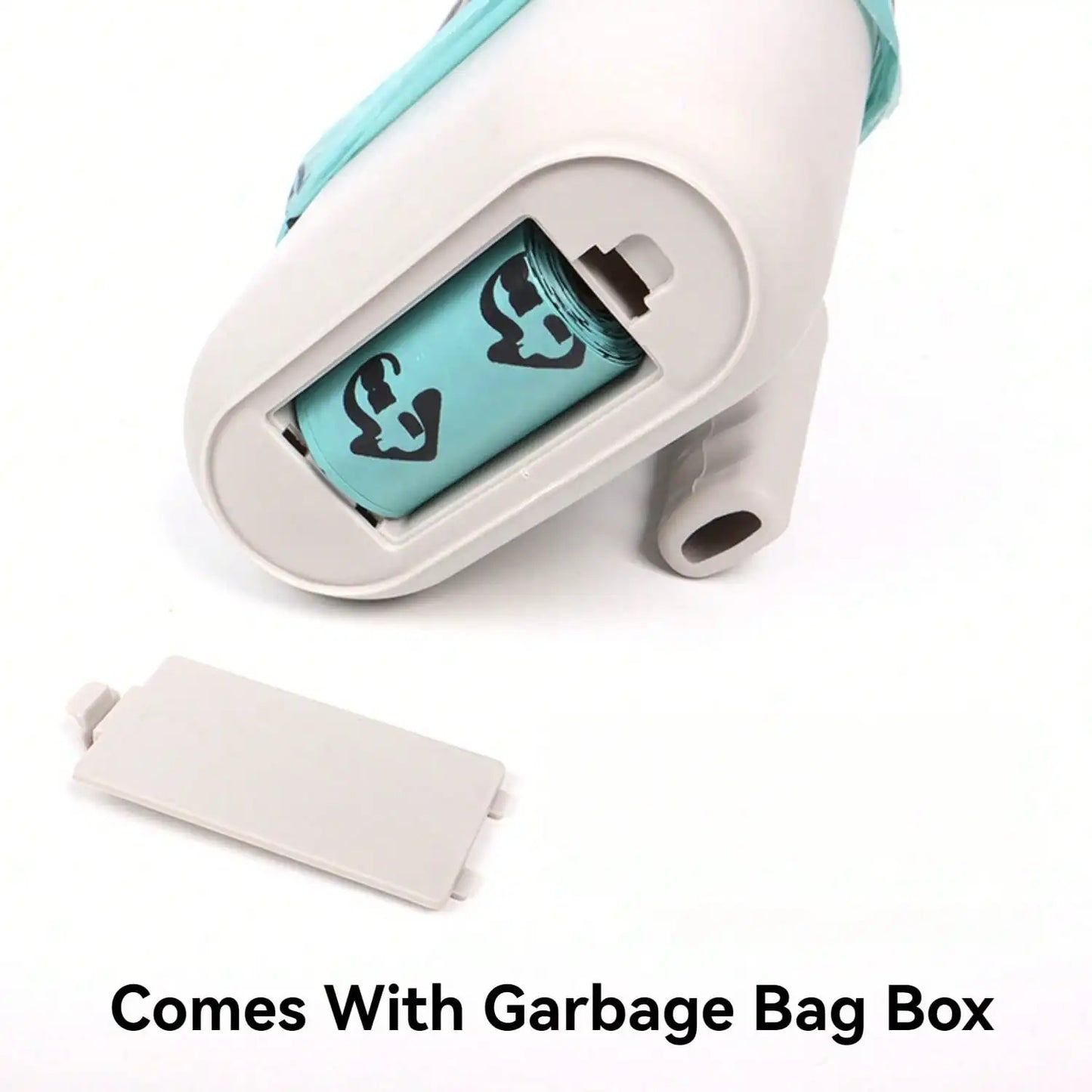 Cat Litter Scoop With Baffle, Large Shovel Mouth is Detachable, With Garbage Bags, And Garbage Bags Can be Stored at The Bottom