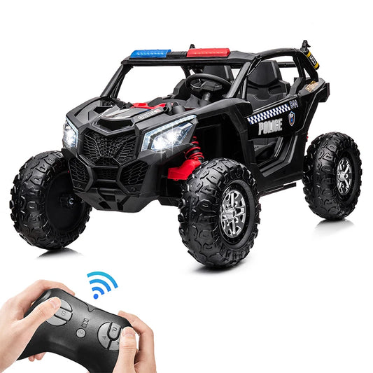 24V Kids Ride On Car 2 Seater 4 Wheeler UTV Electric Vehicle Battery Powered Ride On Toy with Remote Control