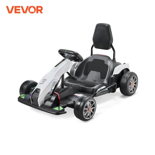 VEVOR 24V 9Ah Electric Pedal Go Kart Portable Outdoor Race Toy with 200W Motor Adjustable Speeds and Disc Brake for Kids