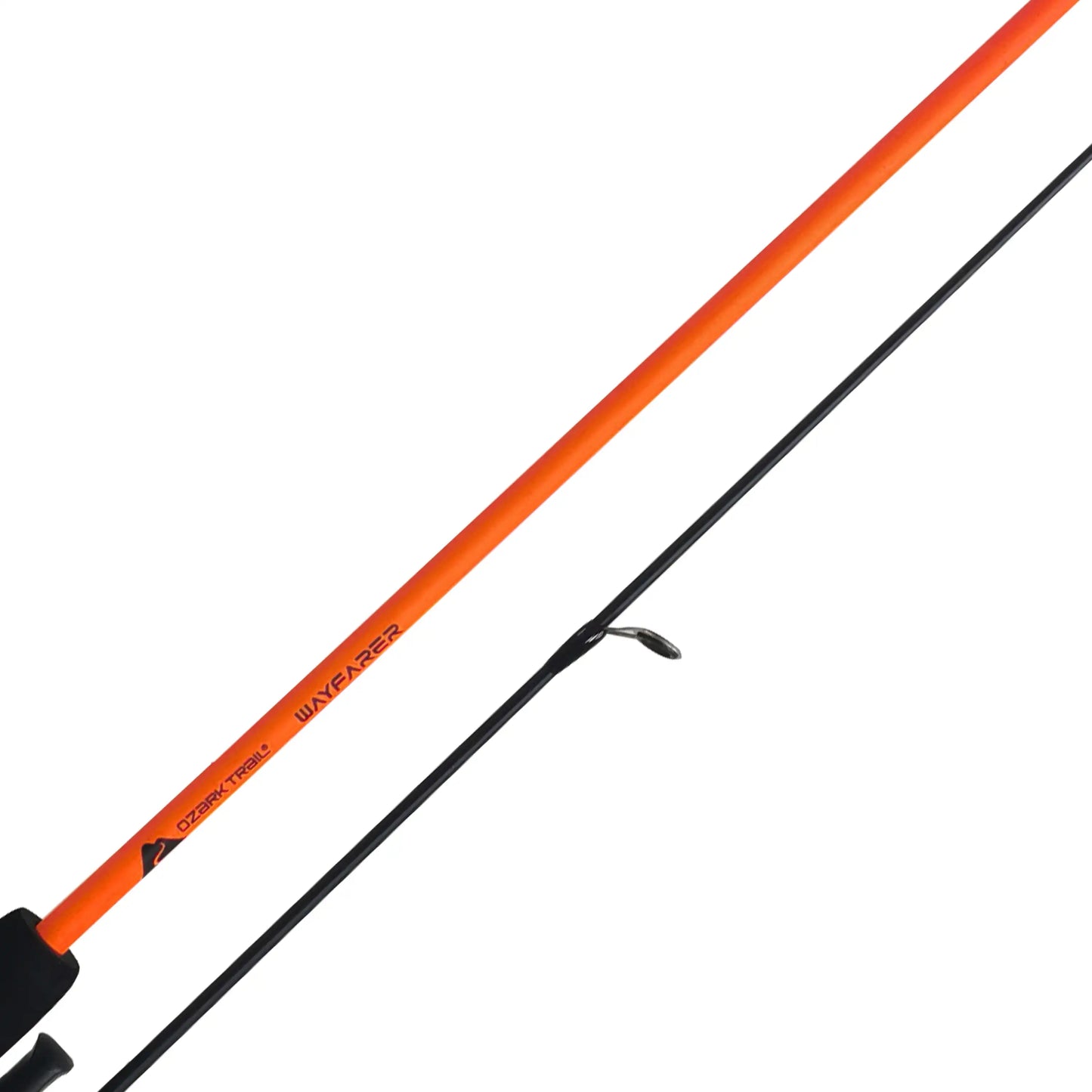 Wayfarer Spinning Fishing Rod and Reel Combo, Orange 5.6ft