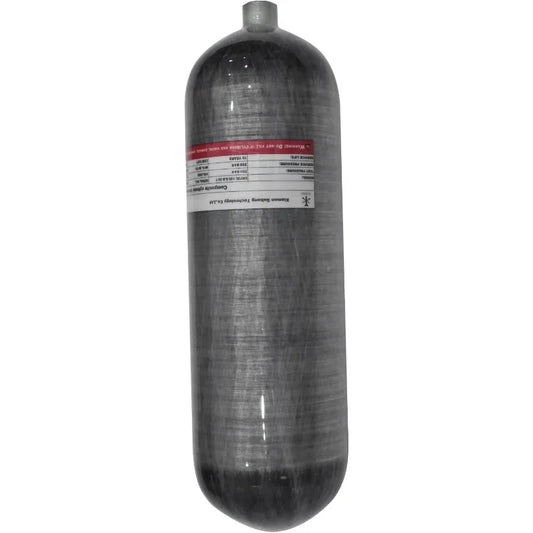 TUXING 4500 PSI Carbon Fiber Scuba Tank 6.8L High Pressure Composite Cylinder Deep Dive Gas Cylinder