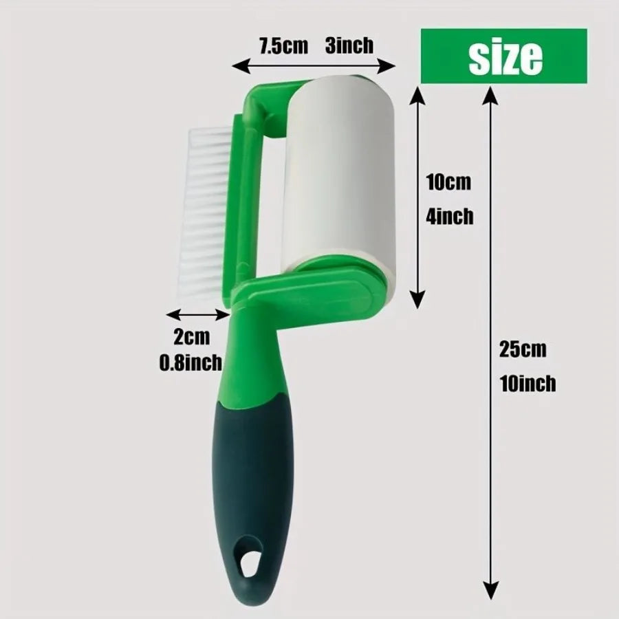 1 Piece Extra Sticky Lint Roller for Pet Hair Portable Lint Remover Brush for Dog and Cat Hair Removal from Clothes and Furniture