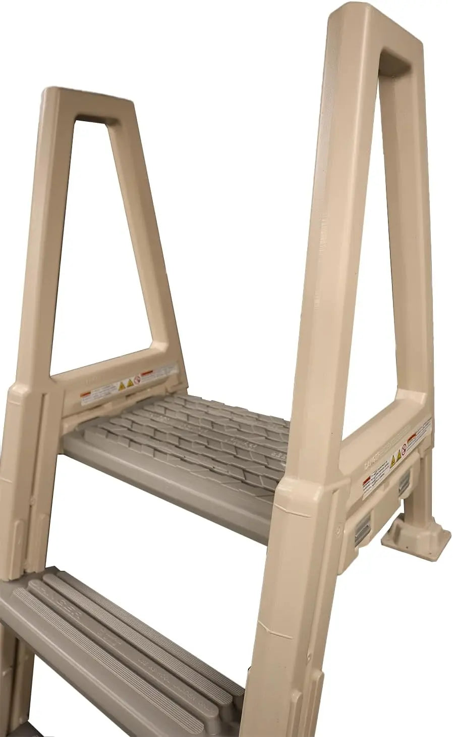 6000X Heavy Duty Above Ground in-Pool Swimming Ladder for Decks Adjustable from 42IN to 56IN HIGH