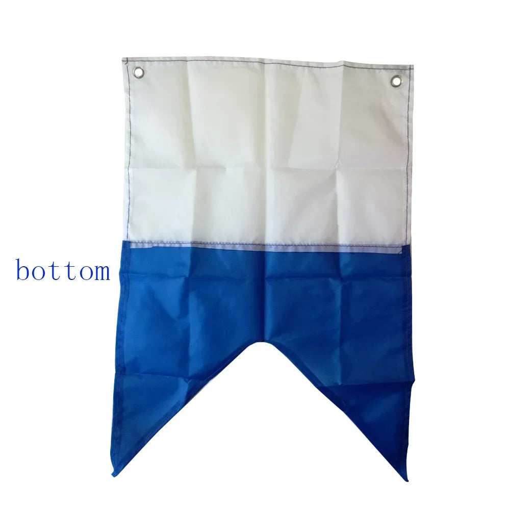 2 Size Large Dive Boat Flag International Sign Universal Scuba Diving Boat Floating Flag with Metal Grommets Accessories Scuba