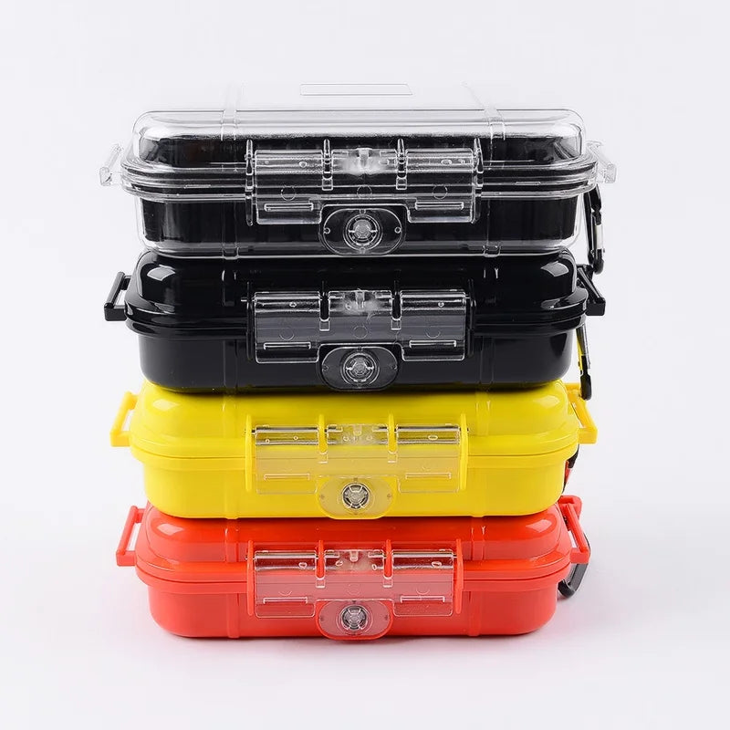 EDC Survival Boxes Case IP67 Waterproof Shockproof Anti Pressure Adjustable Outdoor Camping Storage Tools