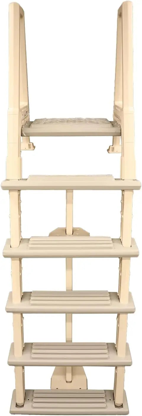 6000X Heavy Duty Above Ground in-Pool Swimming Ladder for Decks Adjustable from 42IN to 56IN HIGH