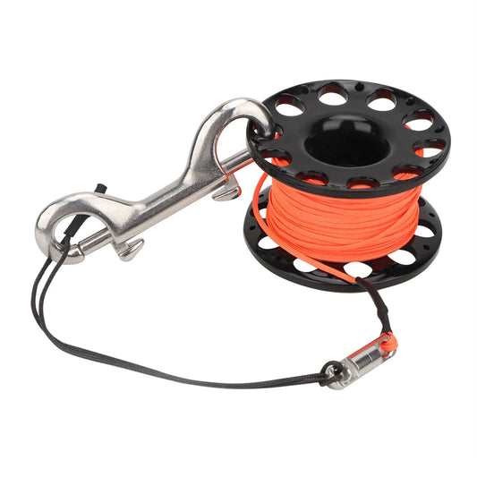 Underwater Accessory 30m 4 Colors Plastic Diving Finger Spool