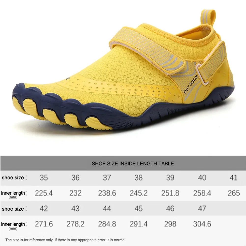 Aqua Swimming Shoes Quick Dry for Men and Women Lightweight Anti Slip Water Sneakers Barefoot Beach Sports