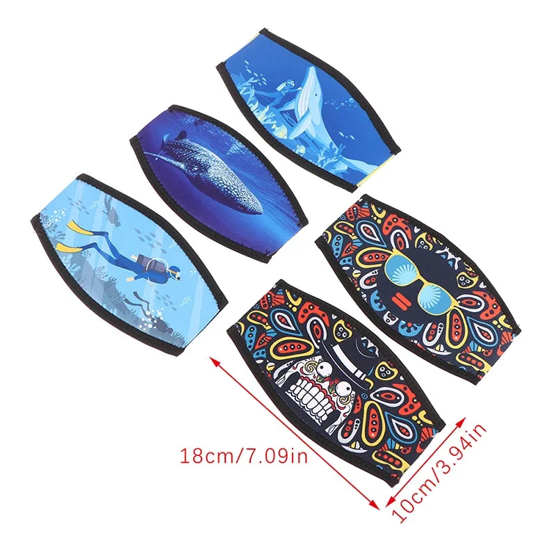 1 Piece Diving Snorkeling Mask Strap Cover Comfort Padded Protection Hair Wrap Gear Accessories