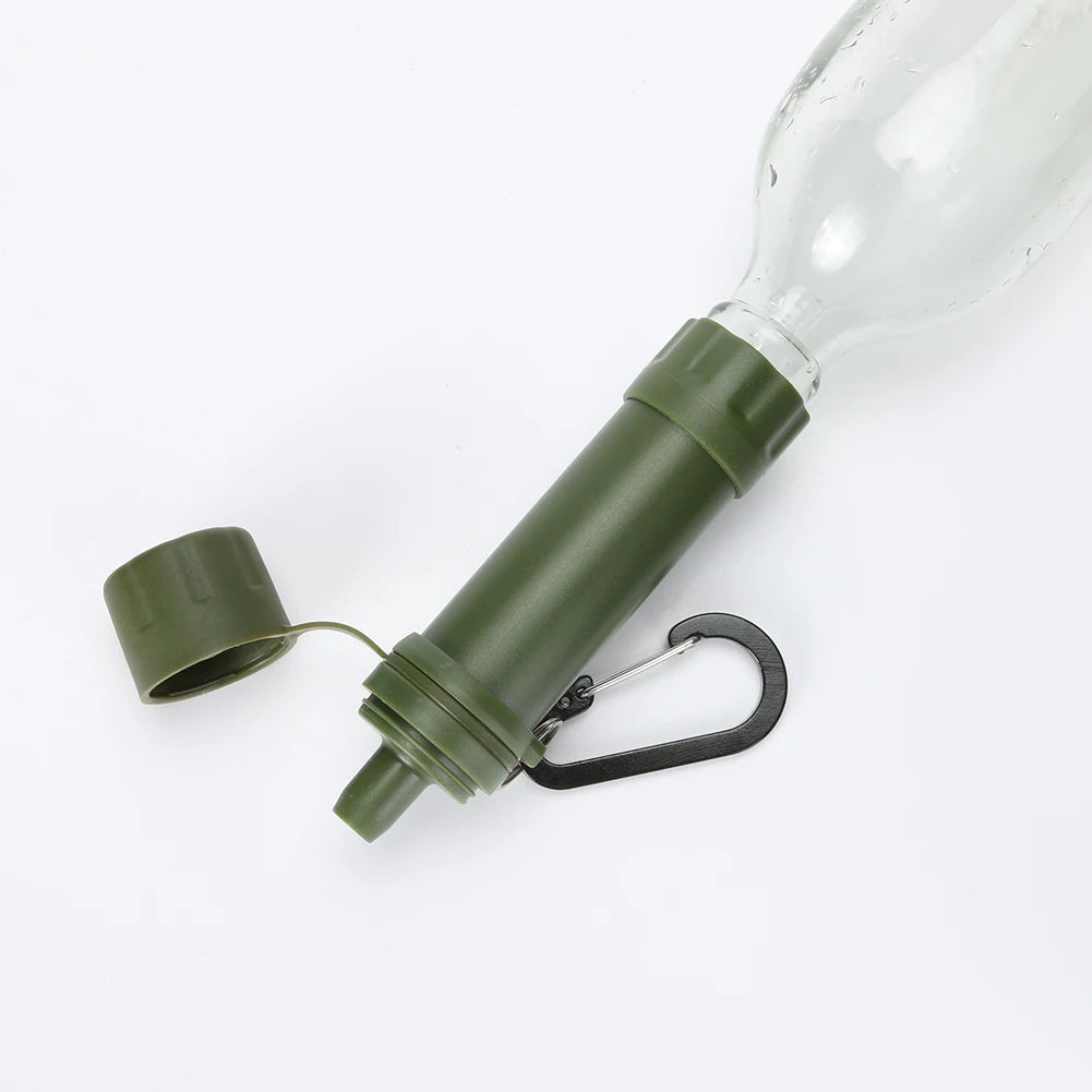 Camping Water Purifier Mini Filter Straw Set for Survival