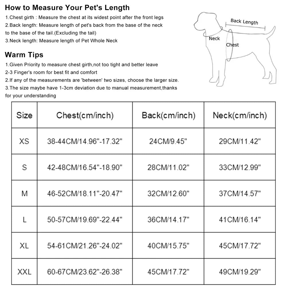 Winter Dog Harness Vest for Small Dogs Waterproof Warm Pet Jacket for Shih Tzu Chihuahua Pug