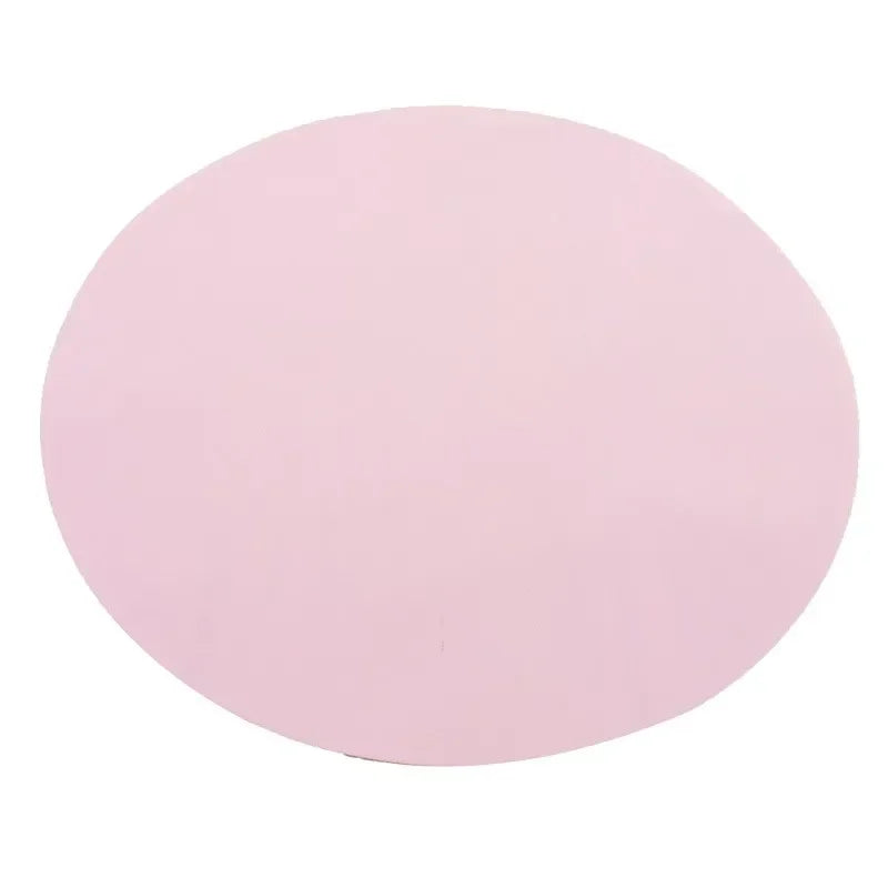 Mat Spill-proof Pet Bowl Silicone Supplies Feeding Anti-Slip Cat Shaped Fountain Feeder Round Accessories Dog For Drinking