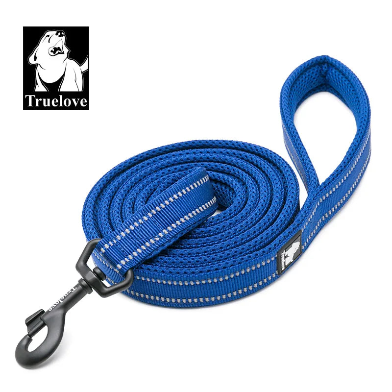 Truelove Soft Mesh Nylon Dog Leash Double Thickness Reflective Safe Walking Training Pet Lead TLL2112