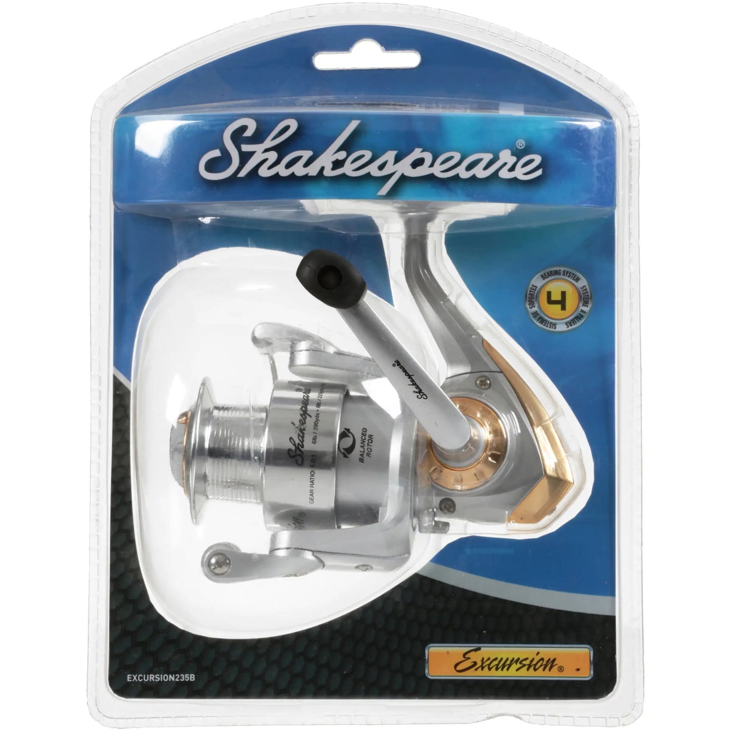 Excursion Fishing Spinning Reel Durable Aluminum Spool for Freshwater Fishing