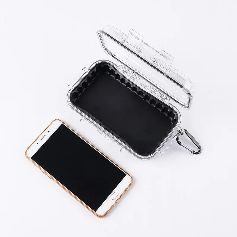 EDC Survival Boxes Case IP67 Waterproof Shockproof Anti Pressure Adjustable Outdoor Camping Storage Tools