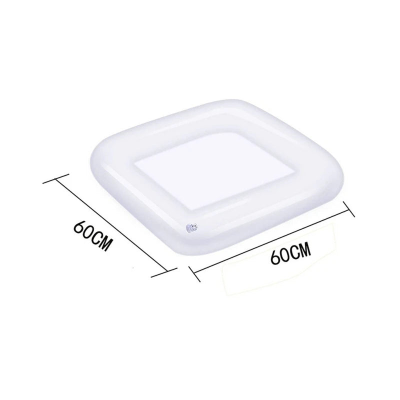 1PCS Swimming Pool Beer Bar Air Floating Row Inflatable Water Sports Table Summer Beach Food Drink Tray Party Bucket Cup Holder