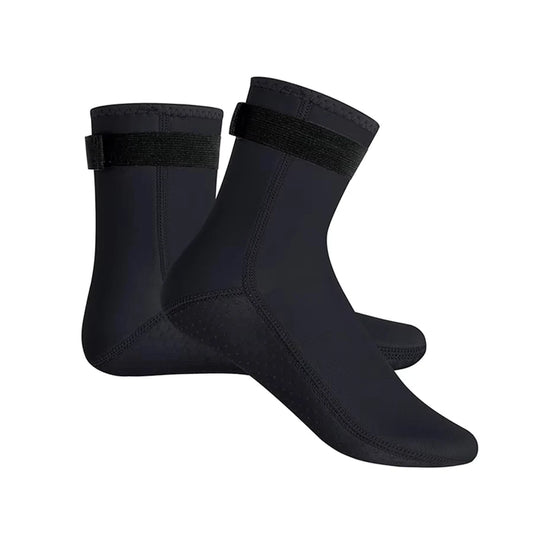 1 Pair Wetsuit Socks 3mm Neoprene Diving Socks Thermal Anti-Slip Scuba Socks Water Booties for Swimming Water Sports Pool shock