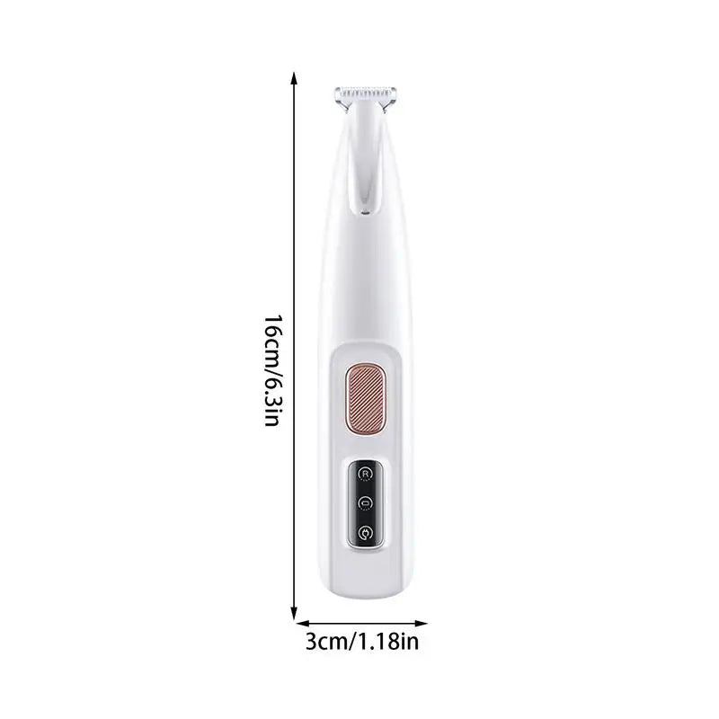 Dog Paw Trimmer Dog Paw Trimmers For Small Dogs Paw Trimmer Rechargeable Cordless Nail Grinder Shaver For Cats And Other Pets