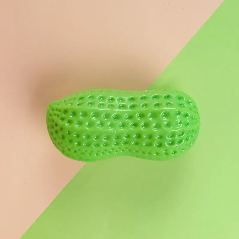 TPR Pet Dog Interactive Teeth Bite Toy Training Puzzle Supplies Peanut Stick Grinding Resistant