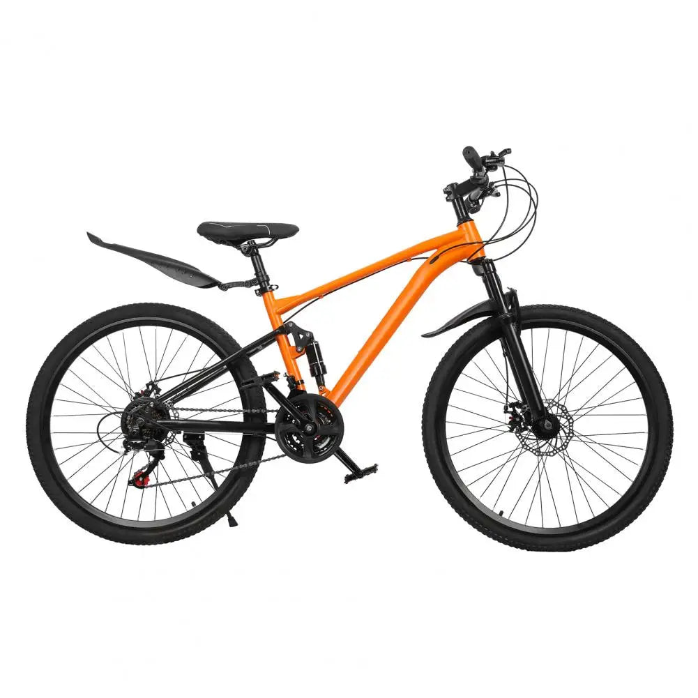26 Inch Youth Adult Mountain Bike, Men Women MTB 24 Speed