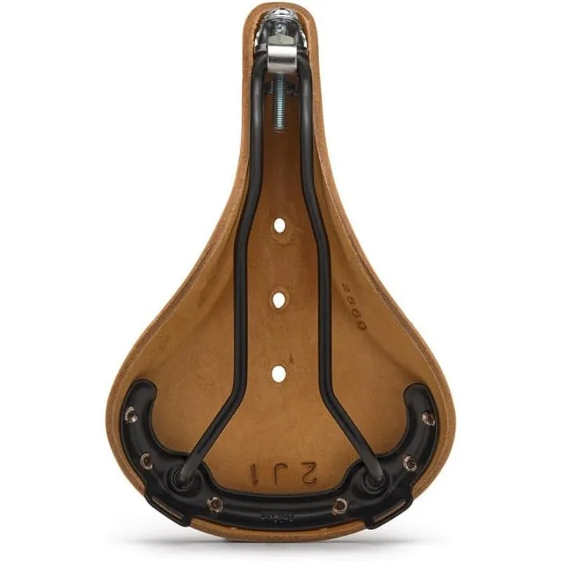 Brooks England B17 Leather Bike Saddle Supremely Comfortable for Long Distance Touring and Road Riding