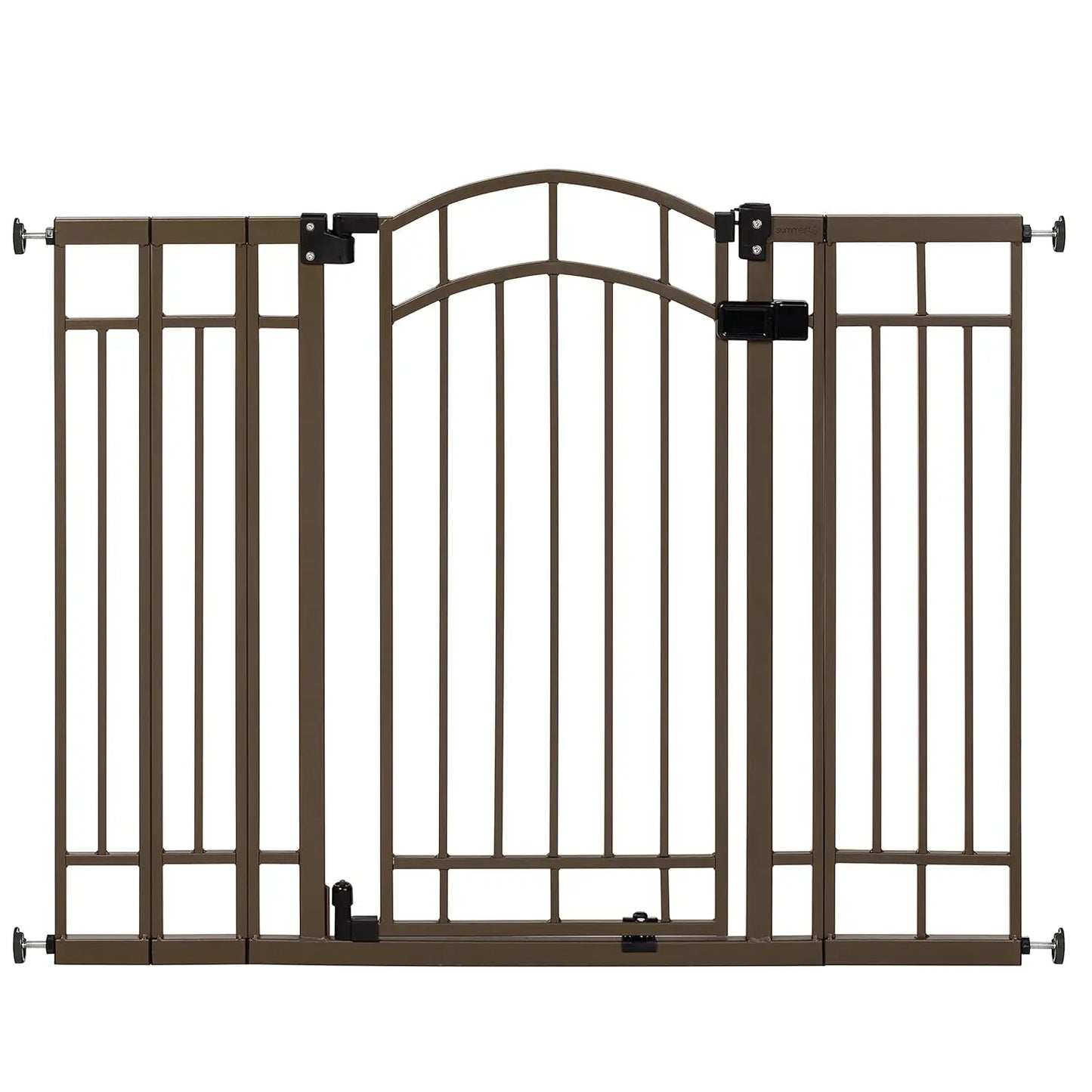 Multi-Use Decorative Extra Tall Safety Pet and Baby Gate, 28.5'-48' Wide, 36' Tall,Pressure or Hardware Mounted