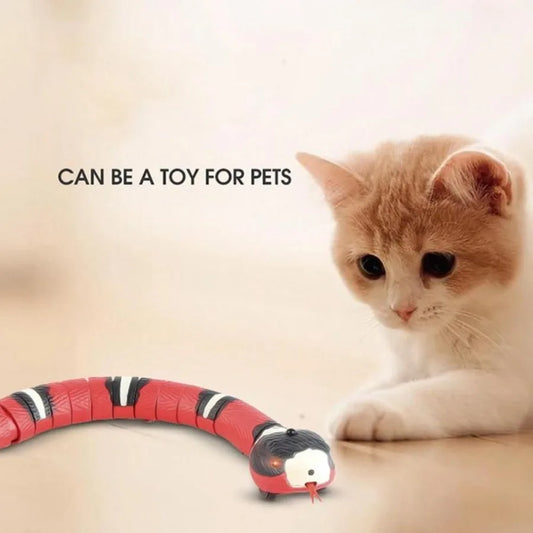 Automatic Cat Toys Eletronic Snake Interactive Toys Smart Sensing Snake Tease Toys For Cats Dogs Pet Kitten Toys Pet Accessorie