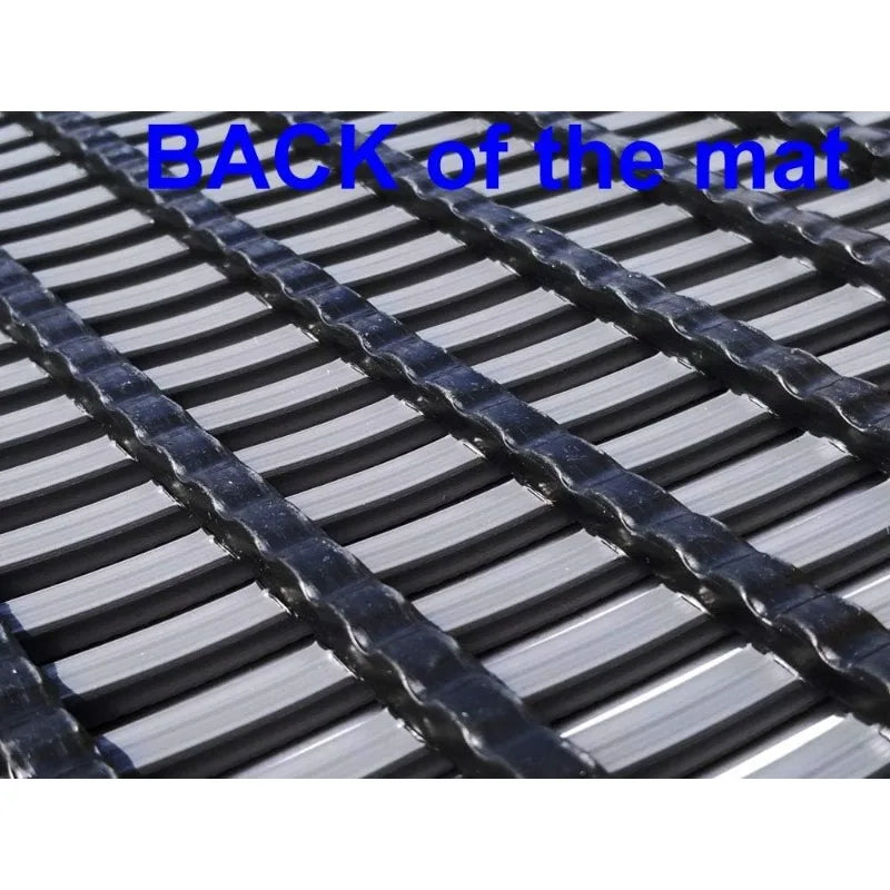 VinGrate Mat Wet Area Floor Matting for Swimming Pool Shower，Locker Room Bathroom Sauna SPA 4-Way Water Drain Indoor