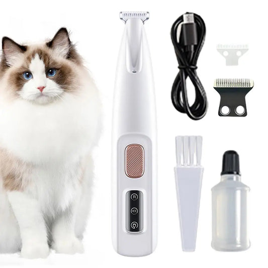 Dog Paw Trimmer Dog Paw Trimmers For Small Dogs Paw Trimmer Rechargeable Cordless Nail Grinder Shaver For Cats And Other Pets