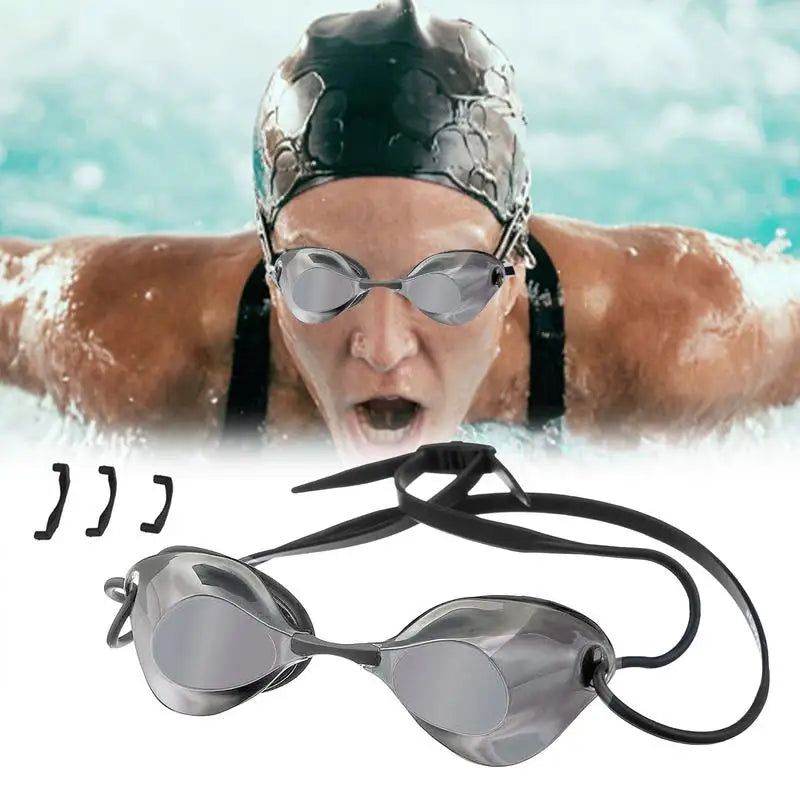 Professional Swimming Goggles Adult Kids Goggles Diving Tool Pool Gear No Leaking Surfing Eyewear Eye Protection Glasses AntiFog