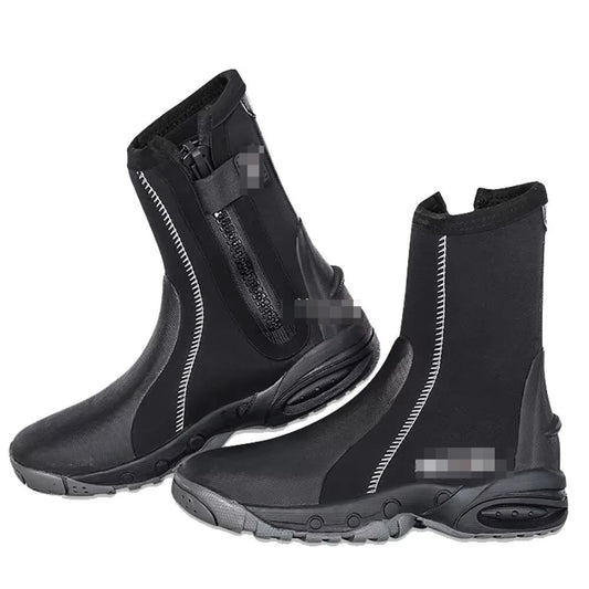 5mm Neoprene Dive Boots Wetsuit Side Zipper Men Women Snorkeling Scuba Diving Shoes Boots Water Sports Accessories Wet suit Kite