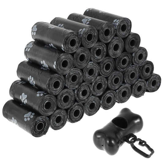 Biodegradable Dog Poop Bags 30/60 Rolls Refill with Adjustable Dispenser 100 Percent Leak Proof Waste Bags