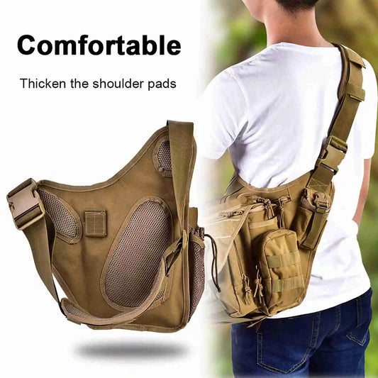 2025 New Men Military Chest Shoulder Bag Pack for Travel Hiking Outdoor Equipment