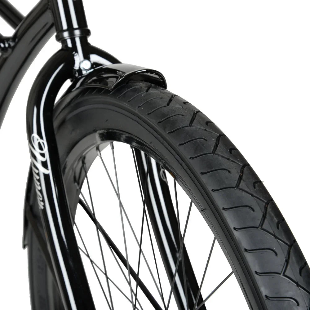 26 Inch Bicycle Men's Beach Cruiser Bike Adult Black